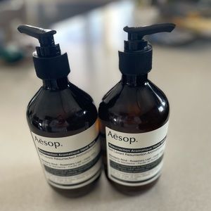 2 Qty Aesop Resurrection Aromatique Hand Wash - new 500 ml